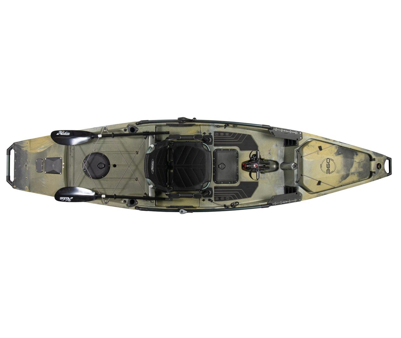 2025er Pro Angler 12, 360XR Mirage 360° Antrieb Kajak - Hobie Kaykas – Bild 7