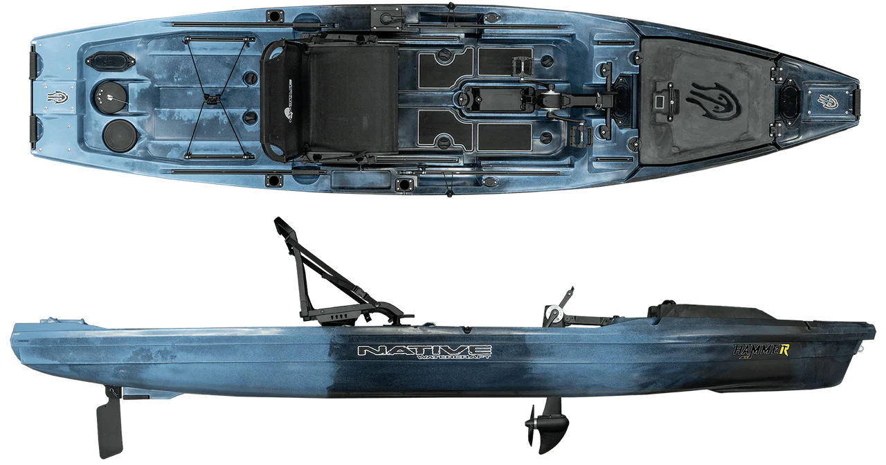 Hammer 12.10, Propel X-Range Pedalantrieb - Native Watercraft – Bild 4