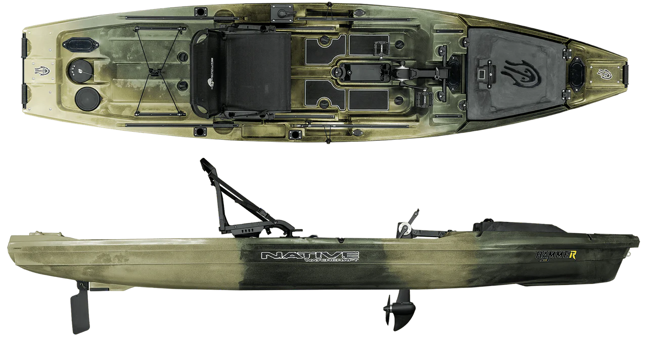 Hammer 12.10, Propel X-Range Pedalantrieb - Native Watercraft – Bild 3