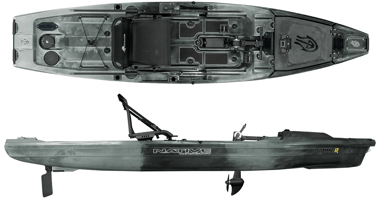 Hammer 12.10, Propel X-Range Pedalantrieb - Native Watercraft – Bild 6