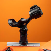 Omega Rod Holder with Track Mounted LockNLoad™ Mounting System - YakAttack/Hobie Kaykas (Kopie)