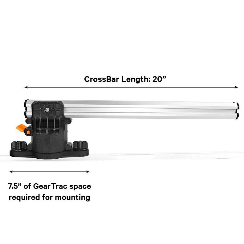 360° Multifunktionsarm SwingArm CrossBar - YakAttack – Bild 2