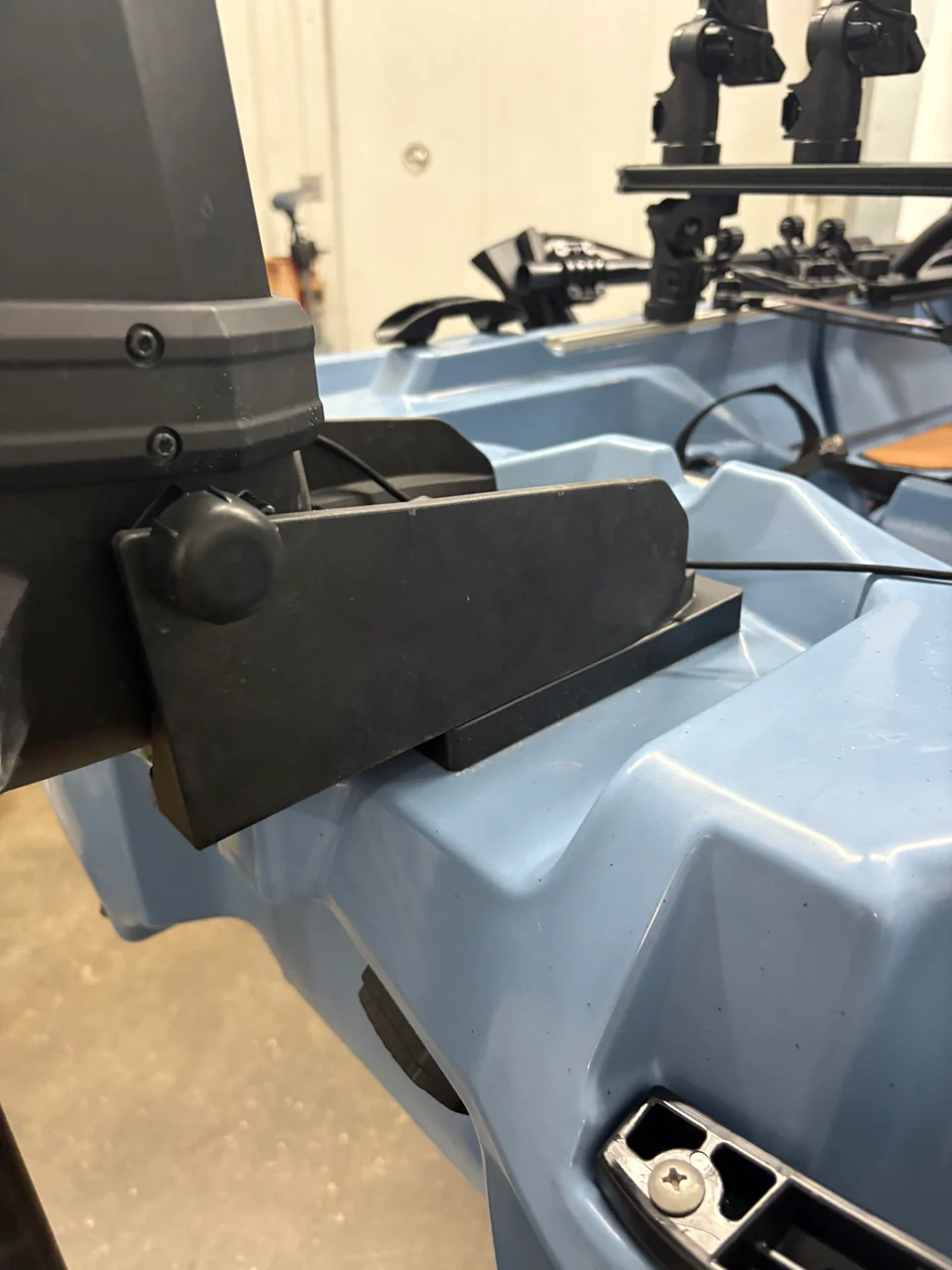Garmin Force Current Stern Mounting Plate - Bonafide Native Watercraft