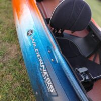 Ausstellung- Testboot, Pamlico 145T atomic inkl. Steueranlage offenes Wanderkajak - Wilderness Systems