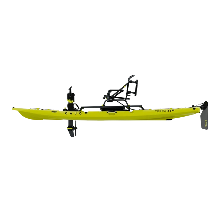 Terra 116 PDL Angelkajak Sit on Top, Pro Serie, TRAVERSE DRIVE - CAJO Kayaks – Bild 2