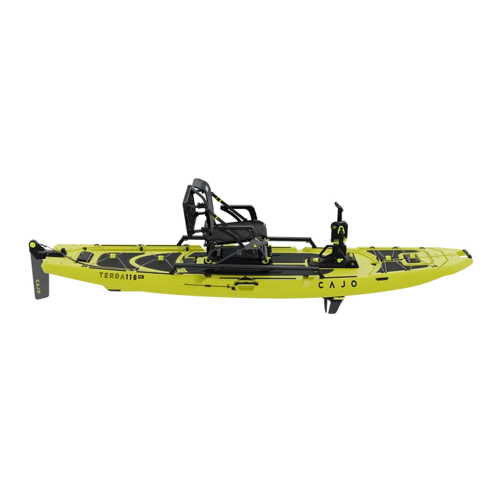 Terra 116 PDL Angelkajak Sit on Top, Pro Serie, TRAVERSE DRIVE - CAJO Kayaks – Bild 5