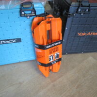 TetherTube Rutenhalter, Doppelpack mit Schrauben, orange - YakAttack