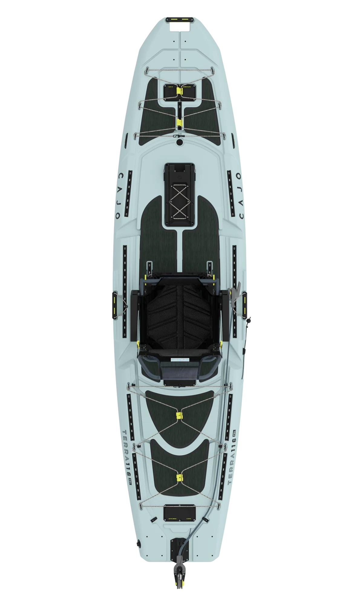 Terra 116 PDL Angelkajak Sit on Top, Pro Serie, TRAVERSE DRIVE - CAJO Kayaks – Bild 18