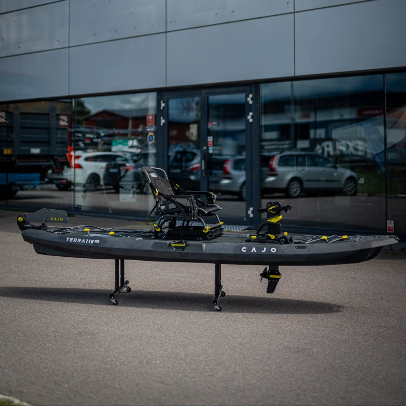 Terra 116 PDL Angelkajak Sit on Top, Pro Serie, TRAVERSE DRIVE - CAJO Kayaks – Bild 7