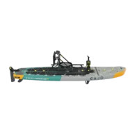 Highlander 100 AirTrek PDL Luftboot Angelkajak Sit on Top, TRAVERSE DRIVE - CAJO Kayaks