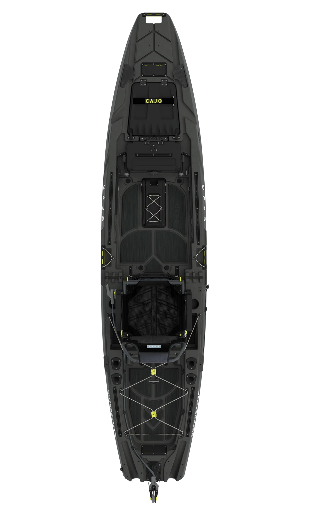 Outpost 100 PDL Angelkajak Sit on Top, Pro Serie, TRAVERSE DRIVE - CAJO Kayaks – Bild 17