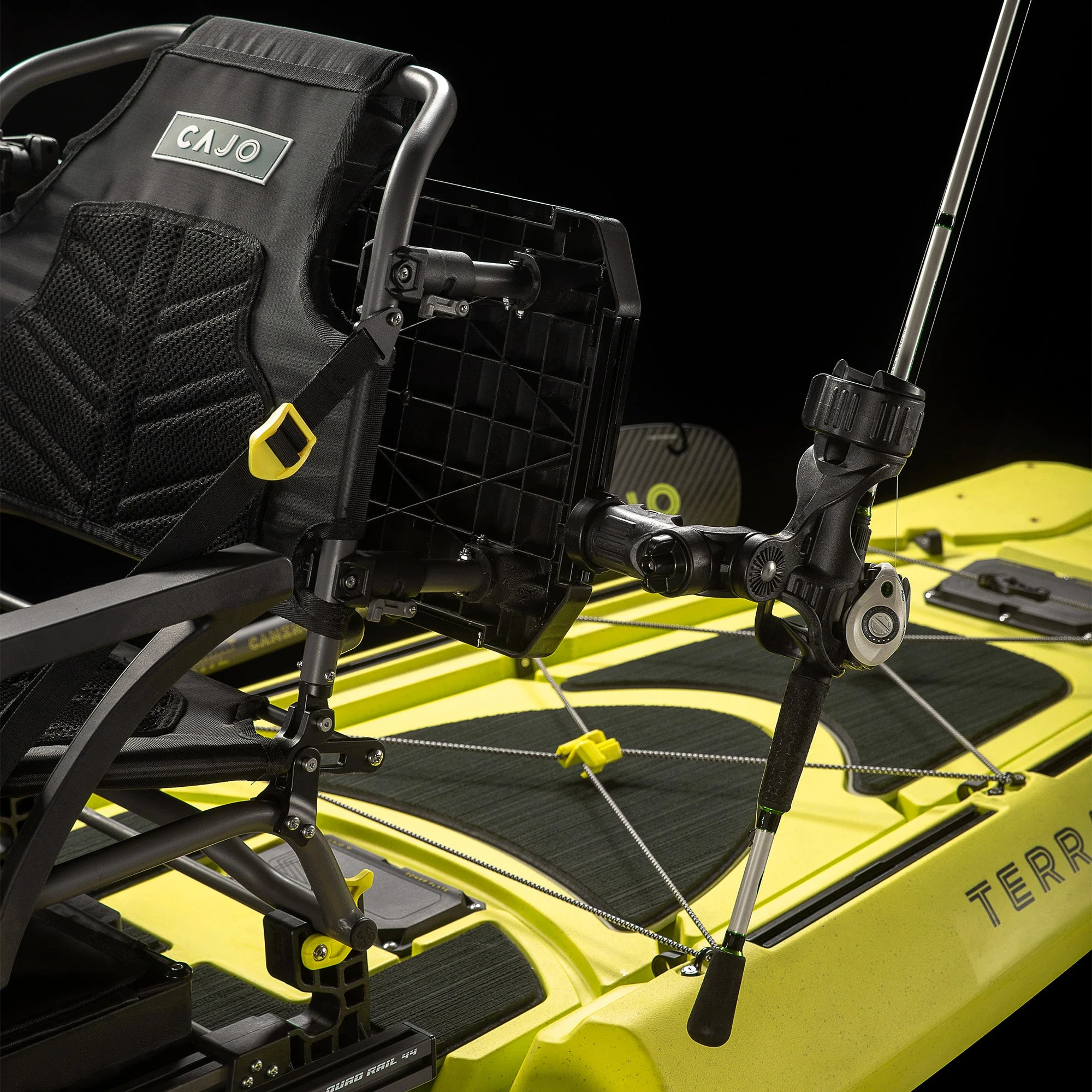 Hochsitz, Tisch, Stehsitz Horizon Elevated Seat Perch - CAJO Kayaks – Bild 2
