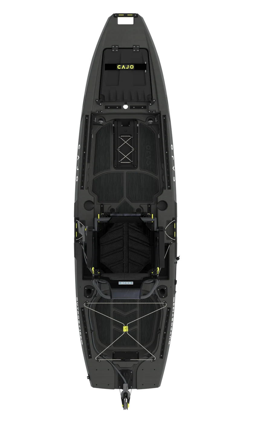 Outpost 100 PDL Angelkajak Sit on Top, Pro Serie, TRAVERSE DRIVE - CAJO Kayaks – Bild 4