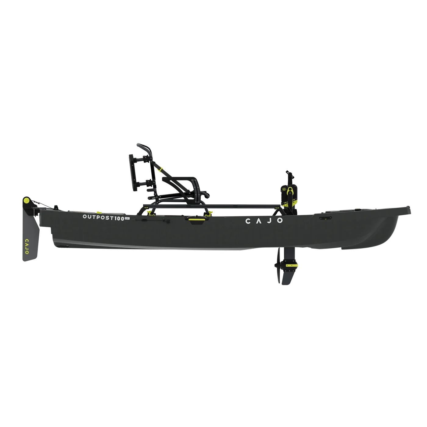 Outpost 100 PDL Angelkajak Sit on Top, Pro Serie, TRAVERSE DRIVE - CAJO Kayaks – Bild 16