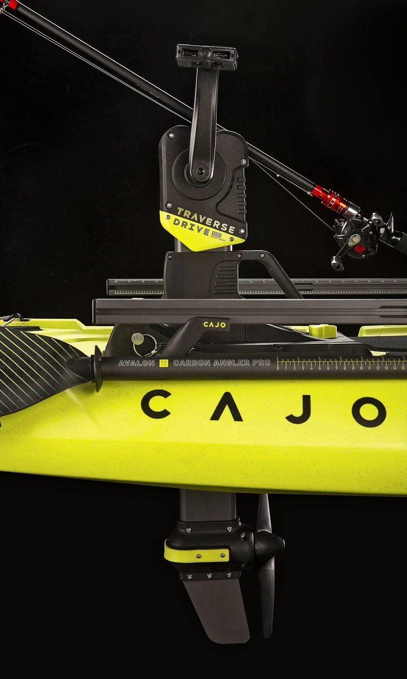 Outpost 100 PDL Angelkajak Sit on Top, Pro Serie, TRAVERSE DRIVE - CAJO Kayaks – Bild 8